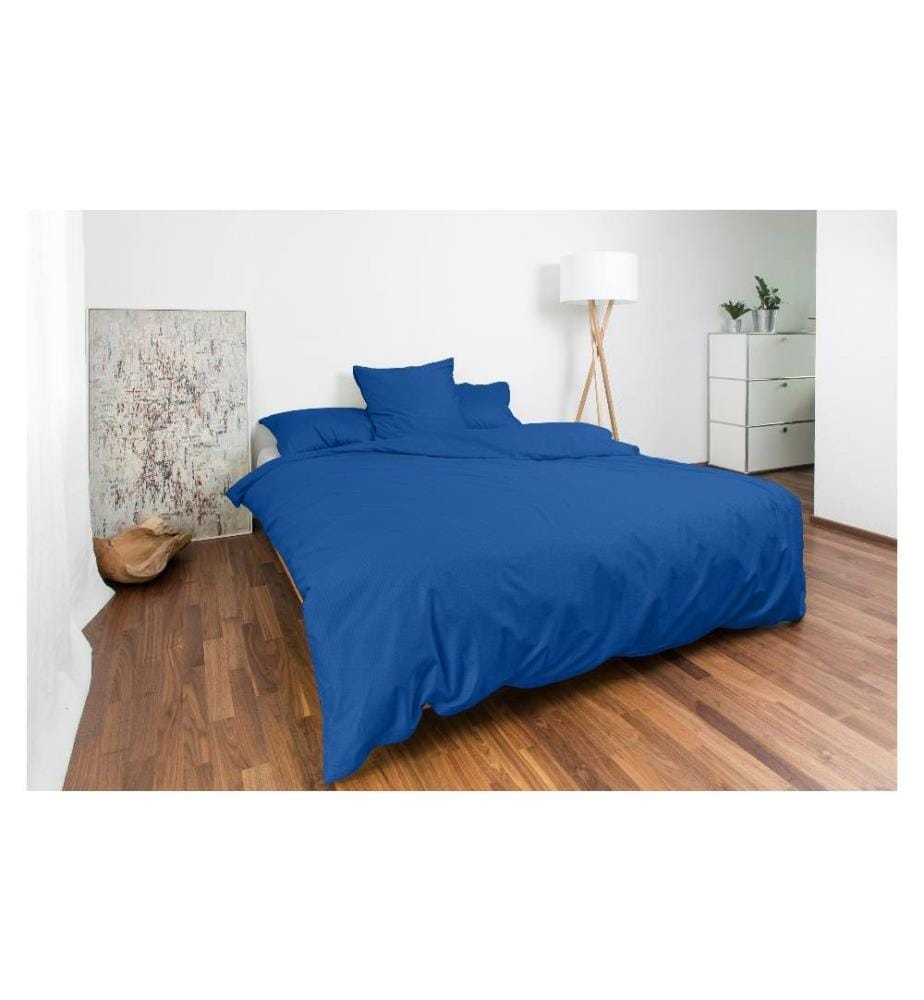 NIGHT FASHION - Taie d'oreiller Edi Bleu 65 x 100 cm
