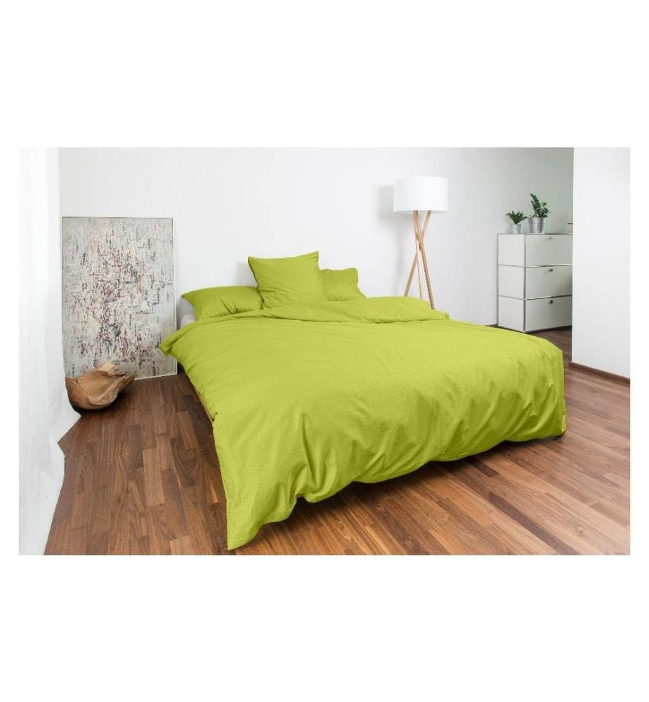 NIGHT FASHION - Taie d’oreiller Edi Lime 65 x 65 cm