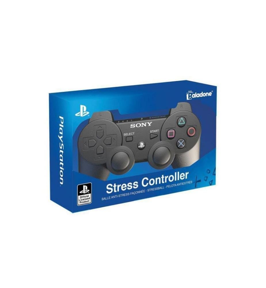 PALADONE - Balle anti-stress PlayStation Stress-Controller Noir