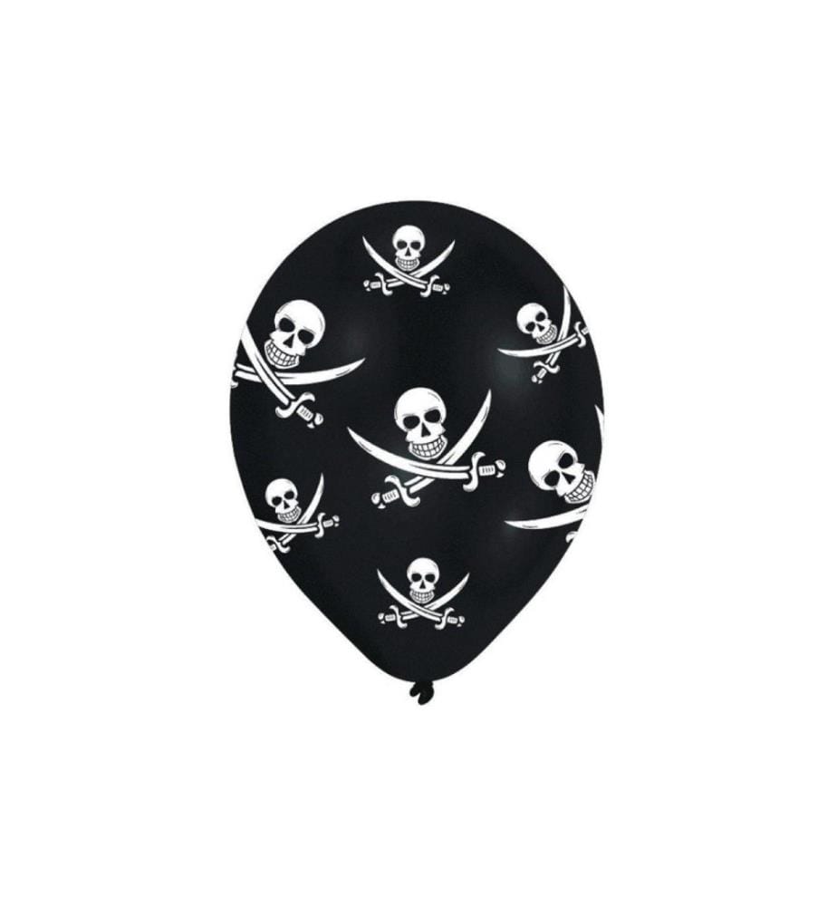 AMSCAN - Ballon de baudruche Pirat 6 pièces
