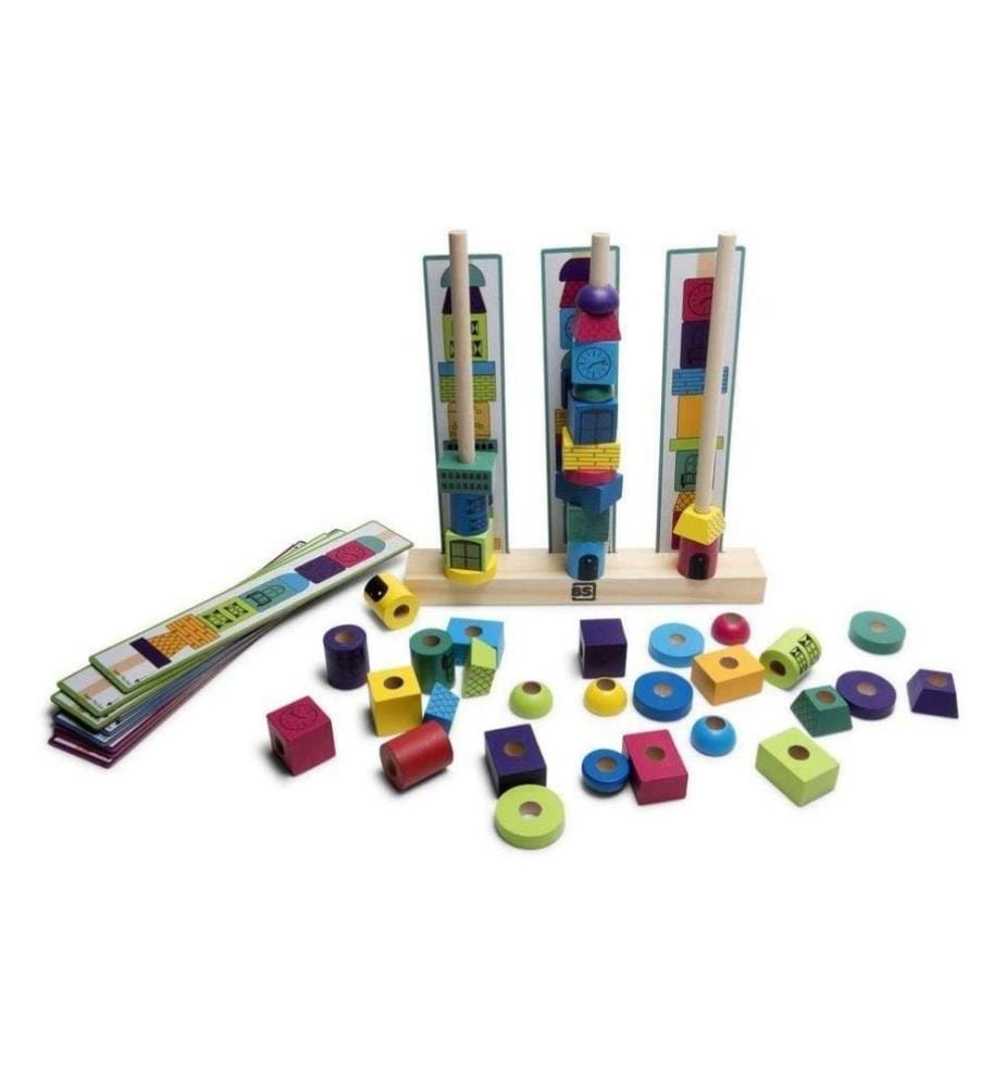 BS TOYS - Jeu Tours d'empilage en bois