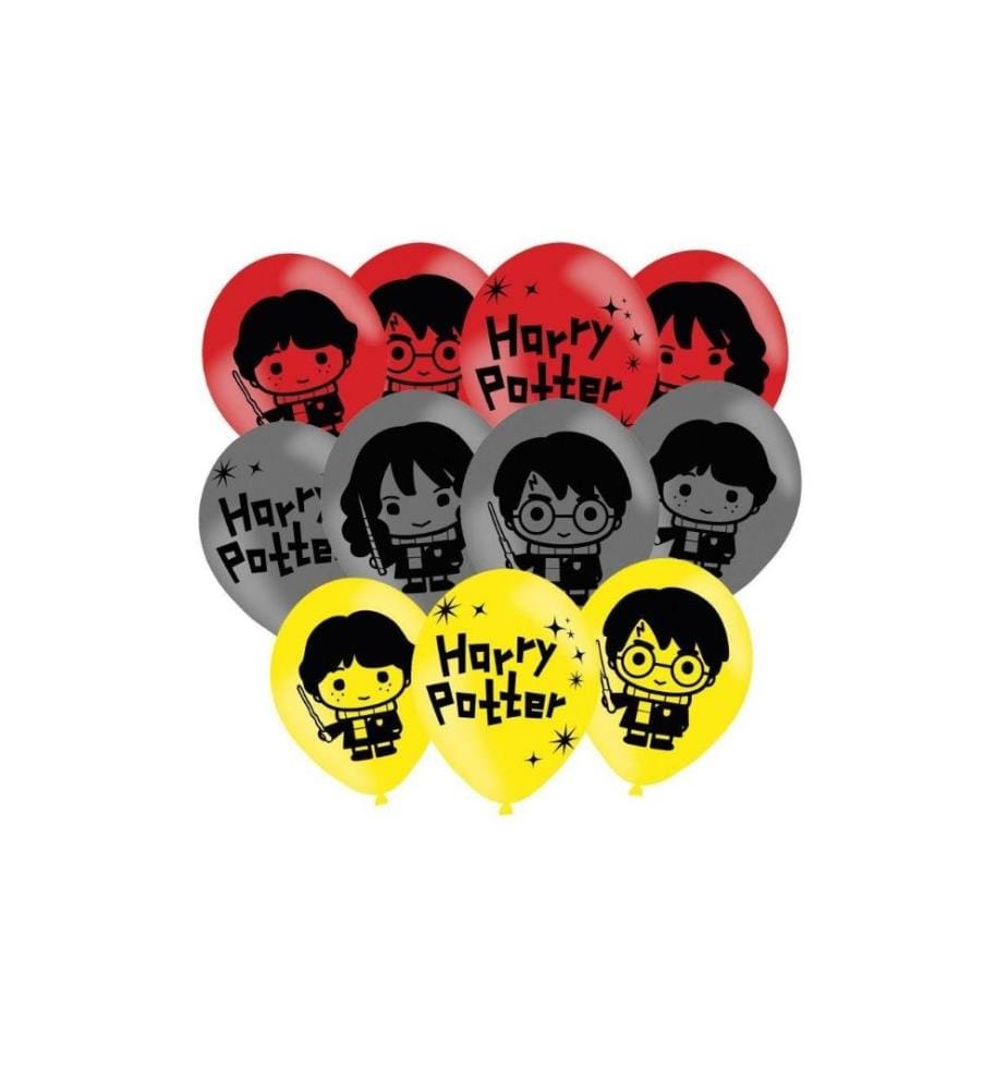 AMSCAN - Ballon de baudruche Harry Potter 6 pièces, latex