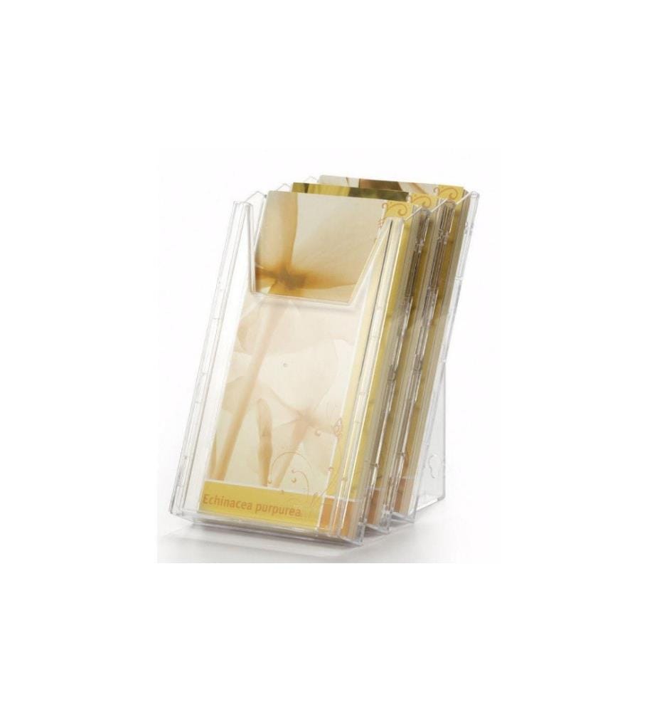 DURABLE - Présentoir de prospectus Combiboxx 1/3 Ensemble A4 L