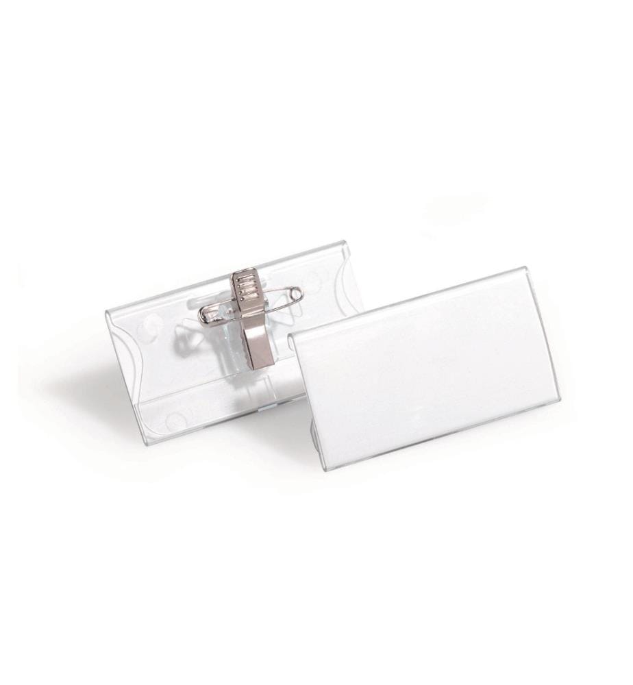 DURABLE - Porte-badge avec clip 25 x 75x40 mm