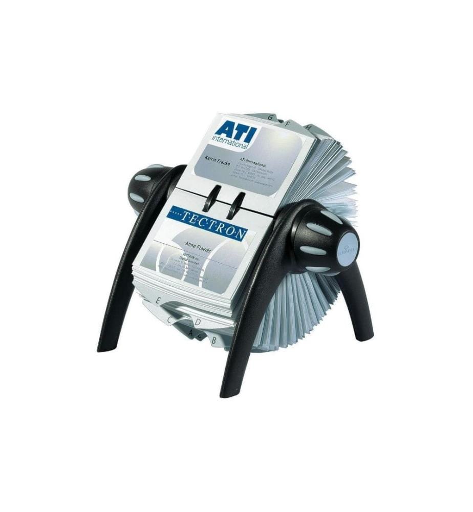 DURABLE - Étui à cartes de visite Visifix Flip Noir