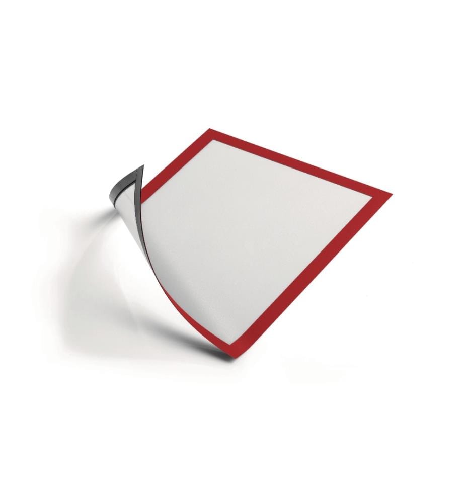 DURABLE - Cadre de présentation Duraframe Magnetic A4 5 Stück Rot