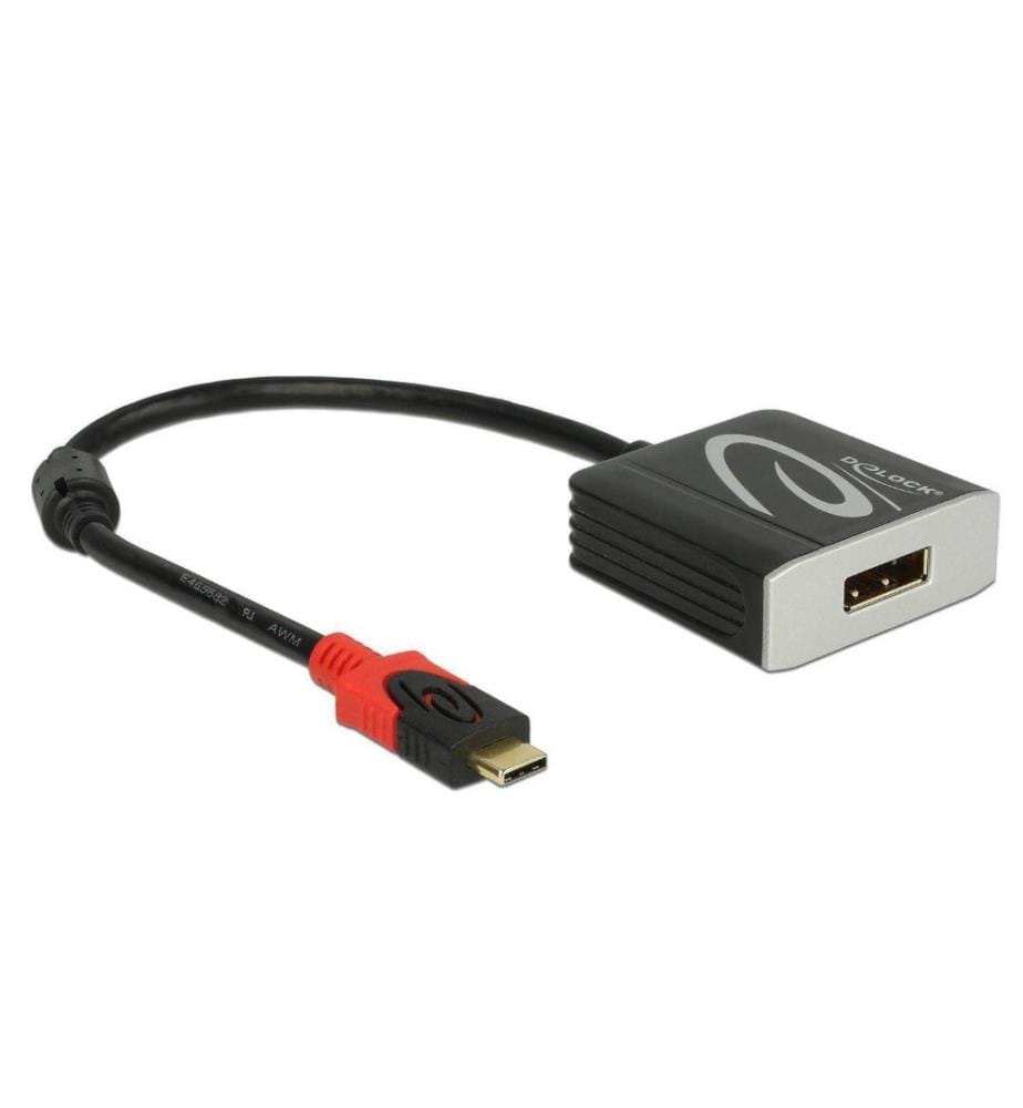 DELOCK - Adaptateur 4K, 20 cm USB type C - DisplayPort