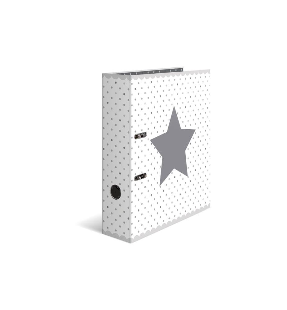 HERMA - Dossier Étoiles A4 7 cm, Gris foncé