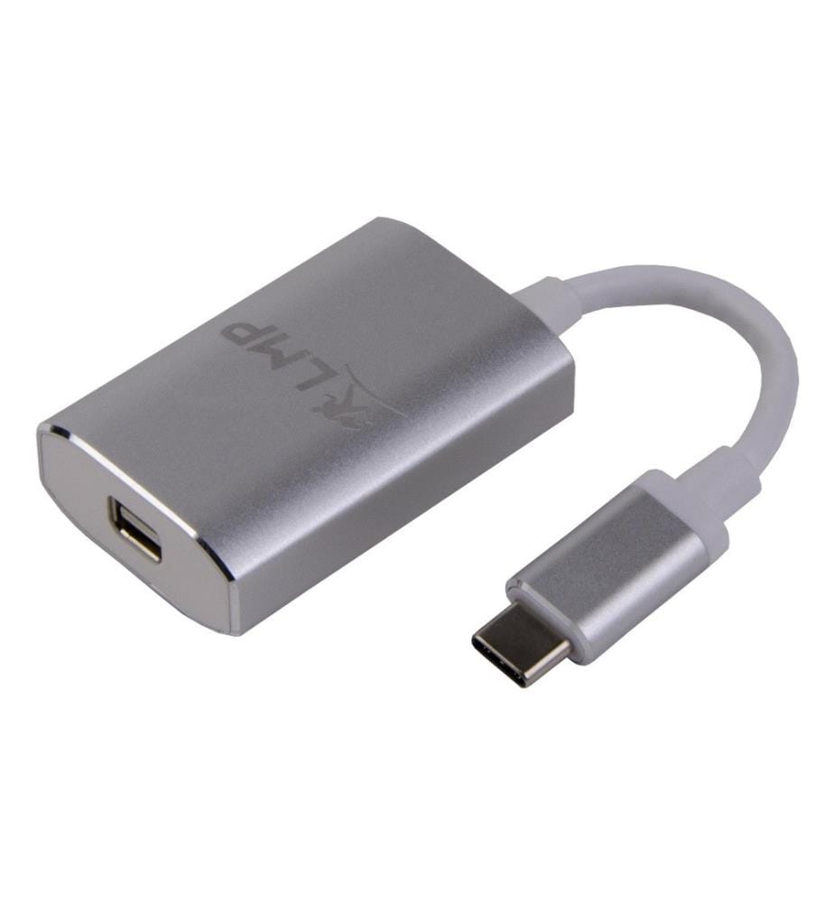 LMP - Adaptateur USB-C - Mini-DP, 4K argentés