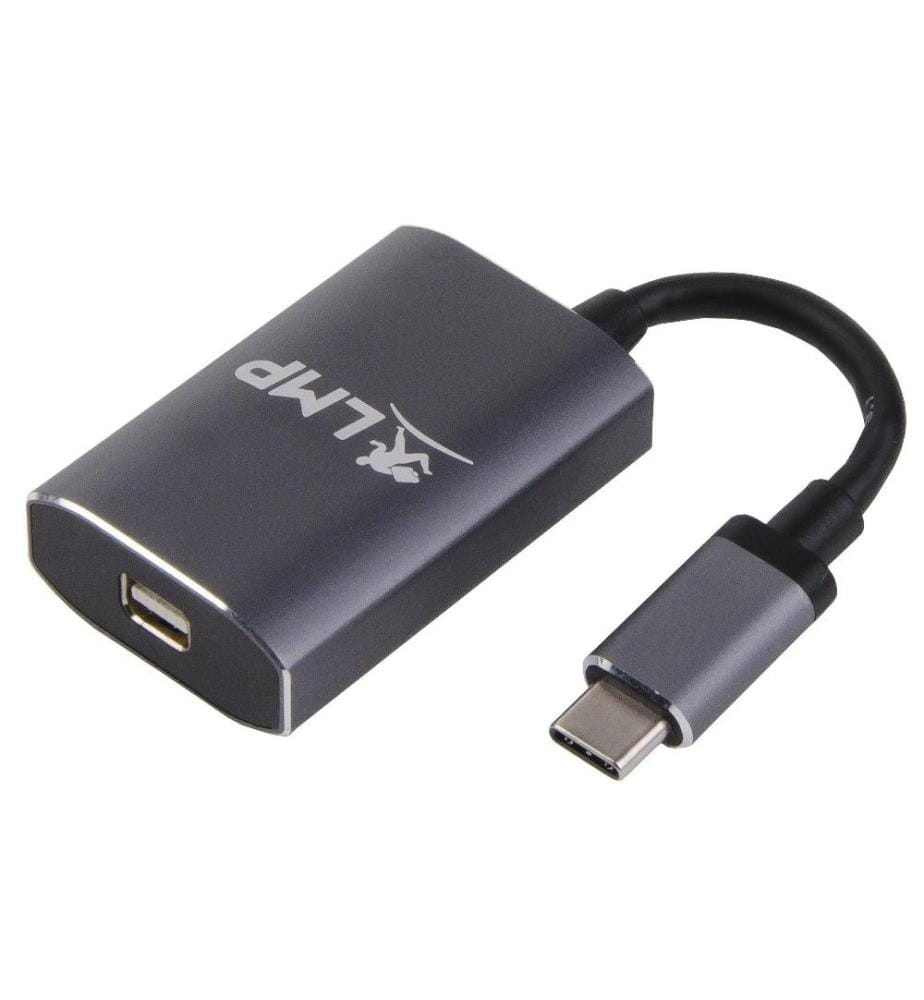 LMP - Adaptateur USB-C – Mini-DP, 4K gris espace