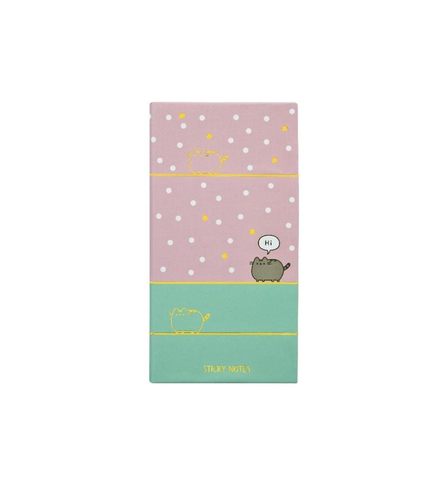 UNDERCOVER - Fiche de bloc-notes Set-Pusheen Menthe/Rose