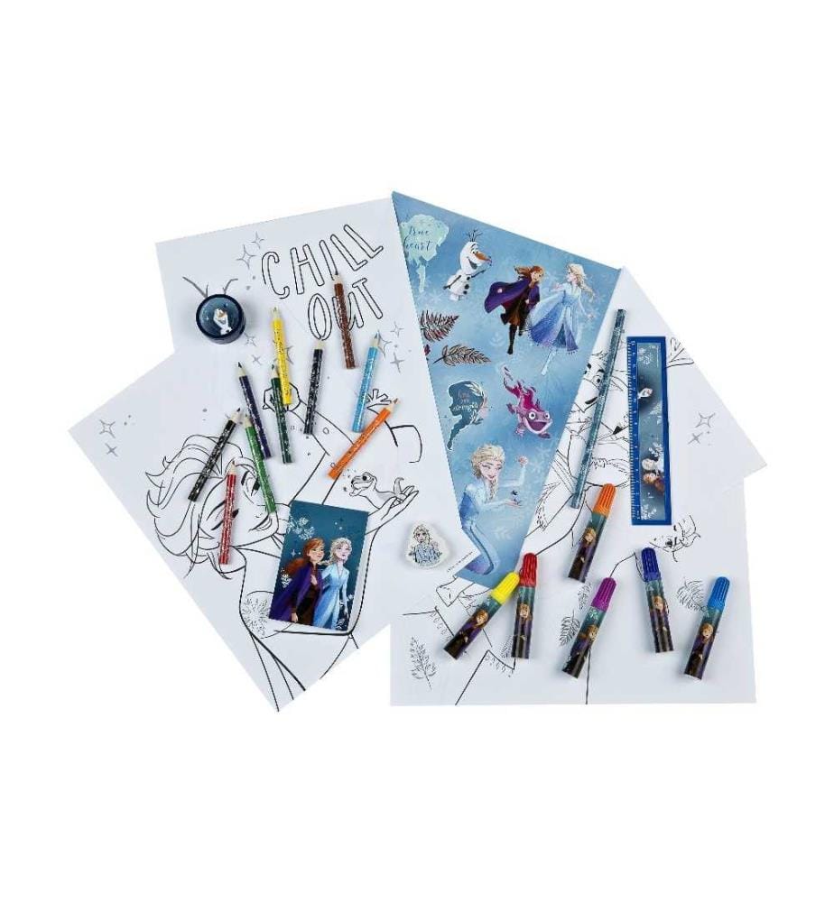 UNDERCOVER - Kits de peinture Frozen 35 pièces