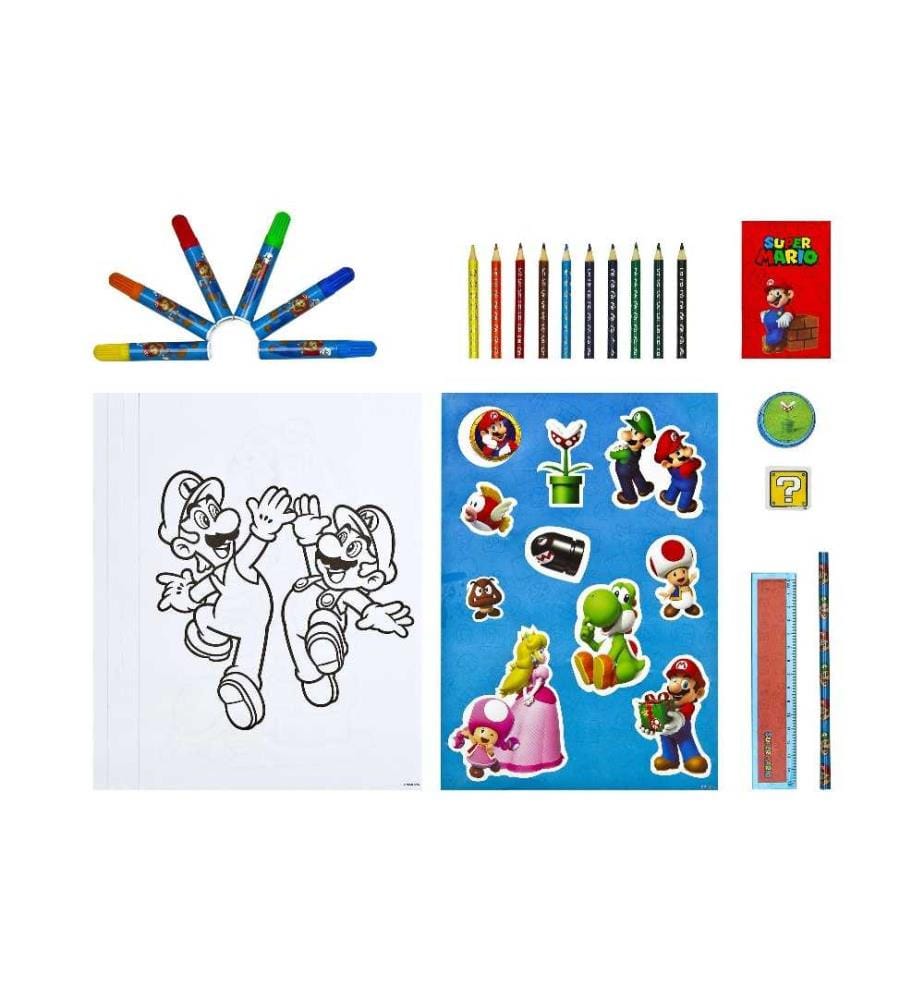 UNDERCOVER - Kits de peinture Super Mario 35 pièces