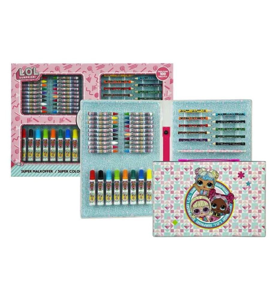 UNDERCOVER - Kits de peinture Valise LOl Suprise 100 pièces