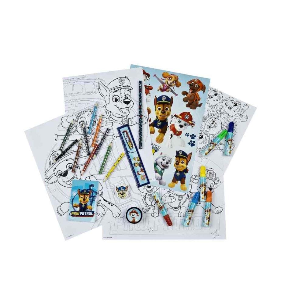 UNDERCOVER - Kits de peinture Paw Patrol 35 pièces