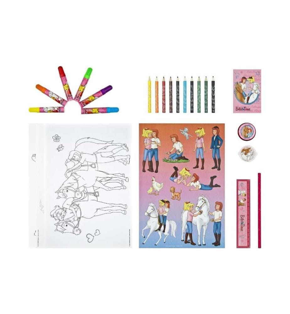 UNDERCOVER - Kits de peinture Bibi et Tina 35 pièces