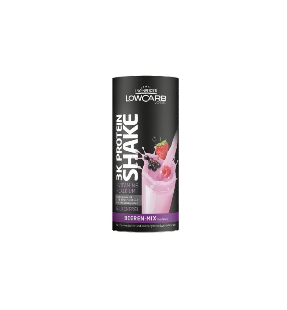 LAYENBERGER - Poudre 3K Protein-Shake Mélange de baies 360 g