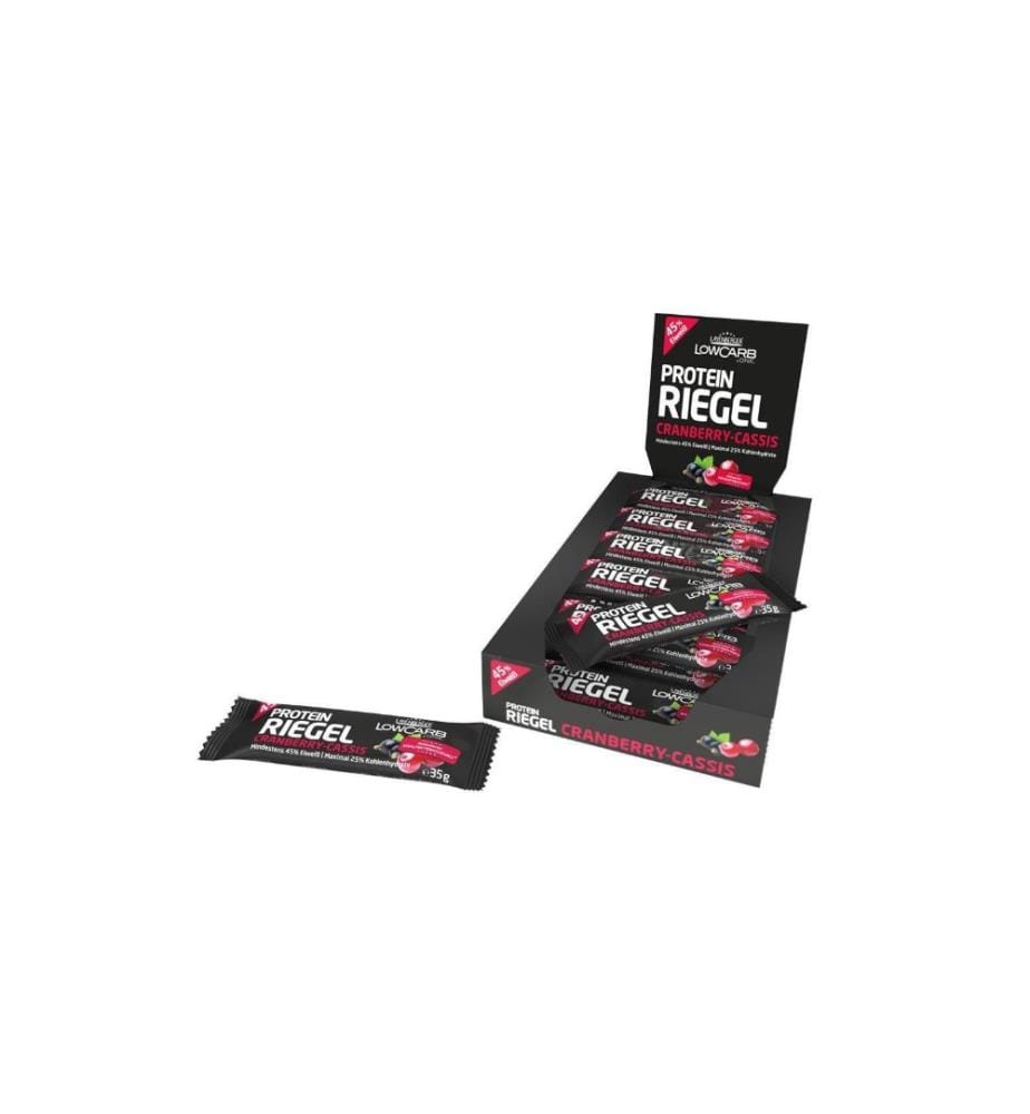 LAYENBERGER - Barre Protein Châssis canneberge 18 x 35 g