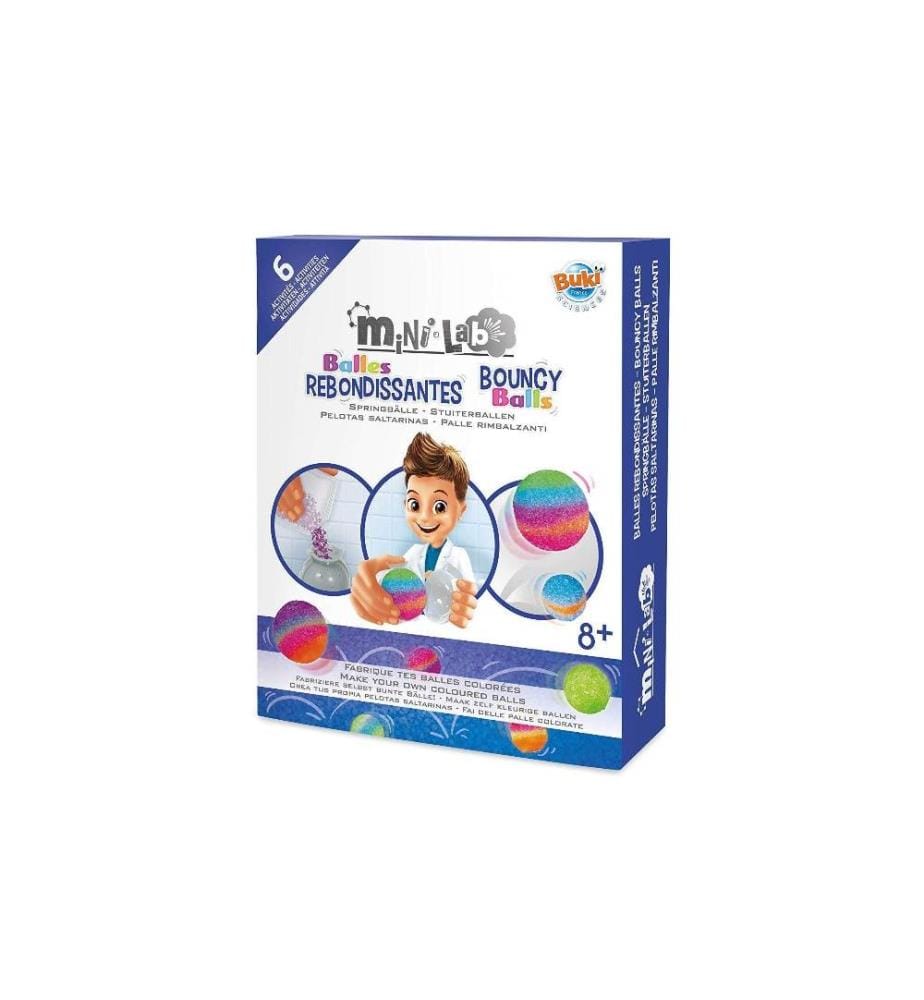 BUKI - Boîtes dexpérimentation Mini Lab balles rebondissantes