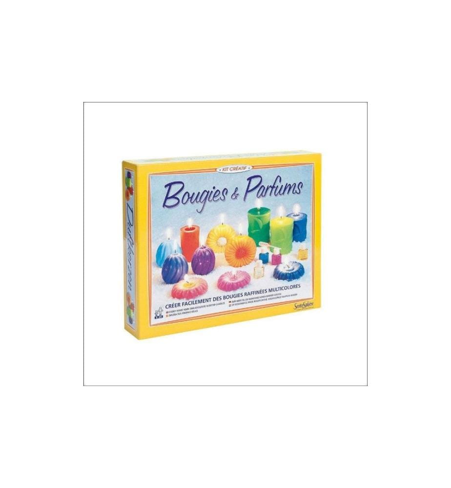 SENTOSPHERE - Kits de bricolage Bougies & Parfums Nature