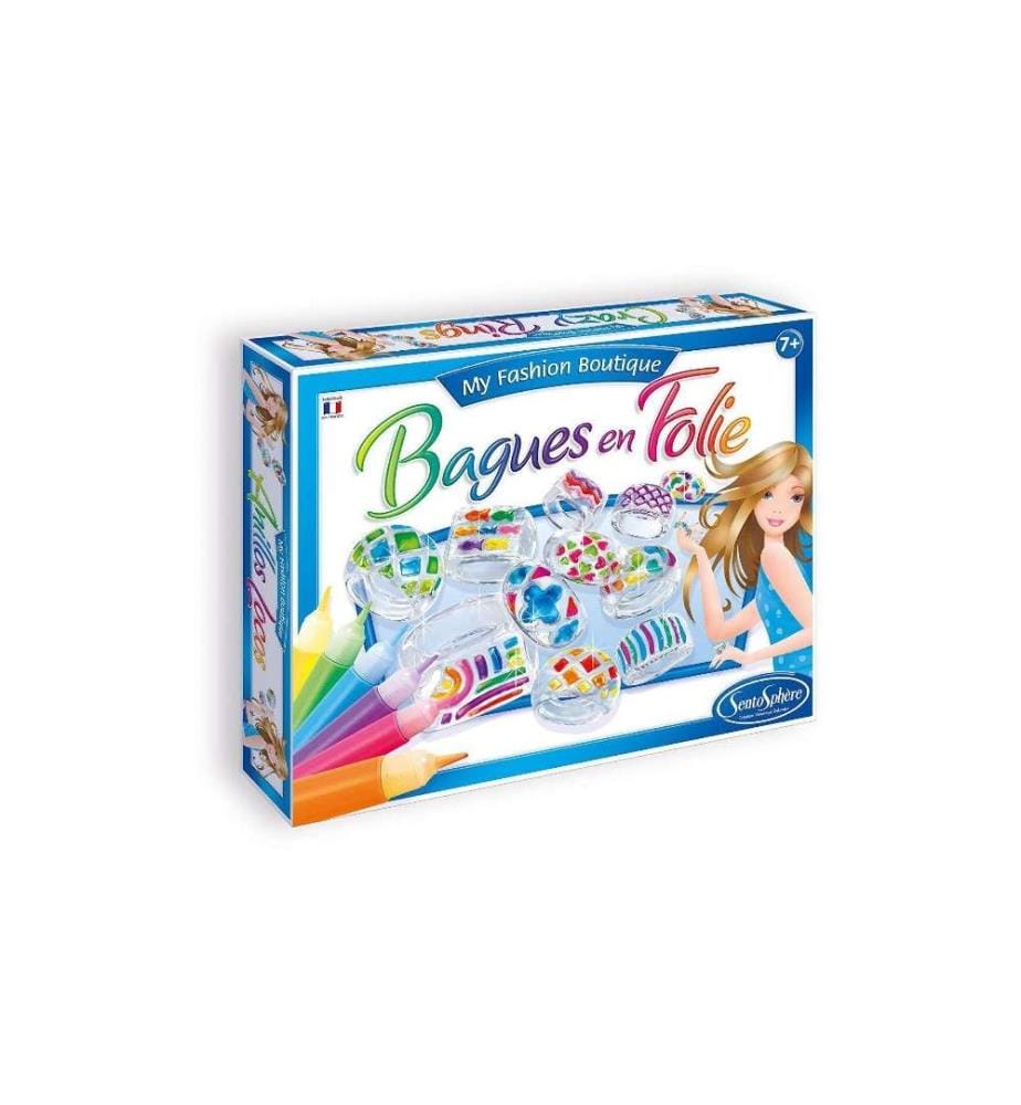 SENTOSPHERE - Kits de bricolage Bagues en Folie
