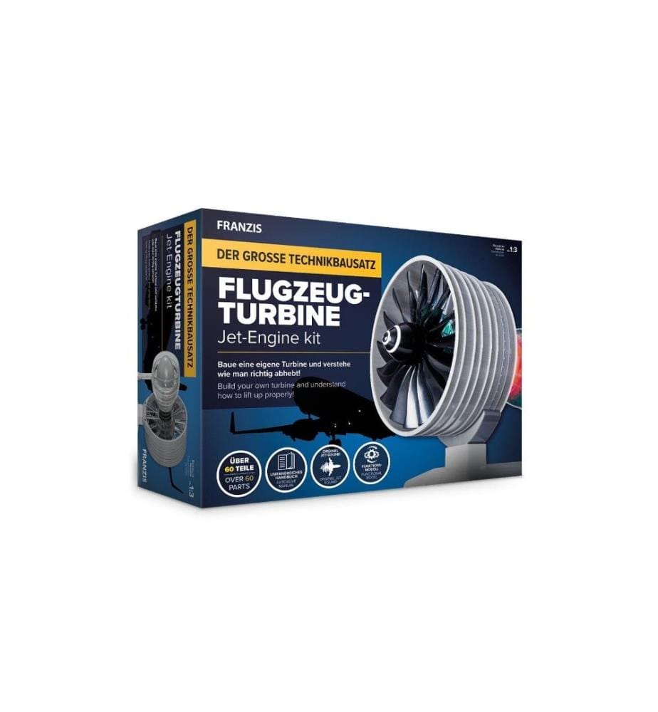 FRANZIS - Kits de montage Turbine d'avion DE/EN