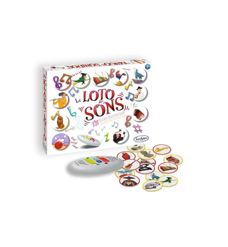 SENTOSPHERE - Jeux d’enfant Loto sonore