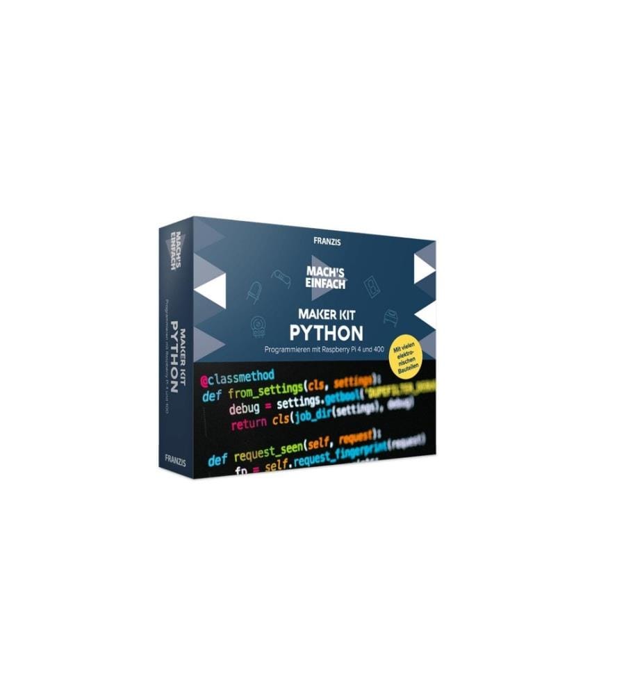 FRANZIS - Kits éducatif Mach's einfach – Maker Kit Python Allemand