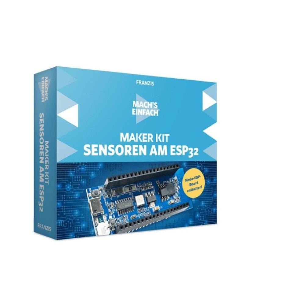 FRANZIS - Kits éducatif Maker Kit Capteurs sur ESP32 Allemand