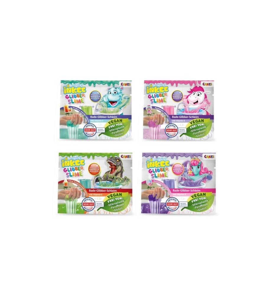 CRAZE - Plaisir dans la baignoire Mélange de glu pour le bain Inkee assorti
