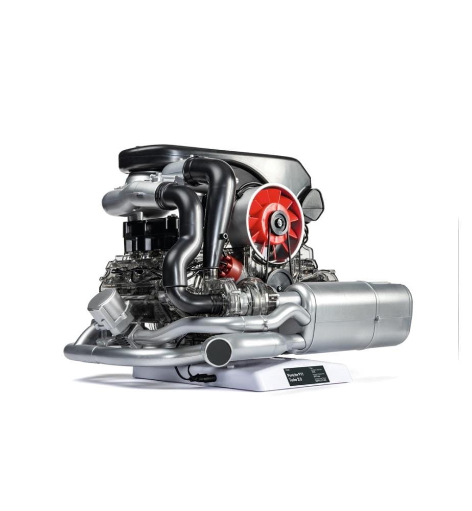 FRANZIS - Kits de montage Porsche 911 moteur turbo 1:3, allemand/anglais