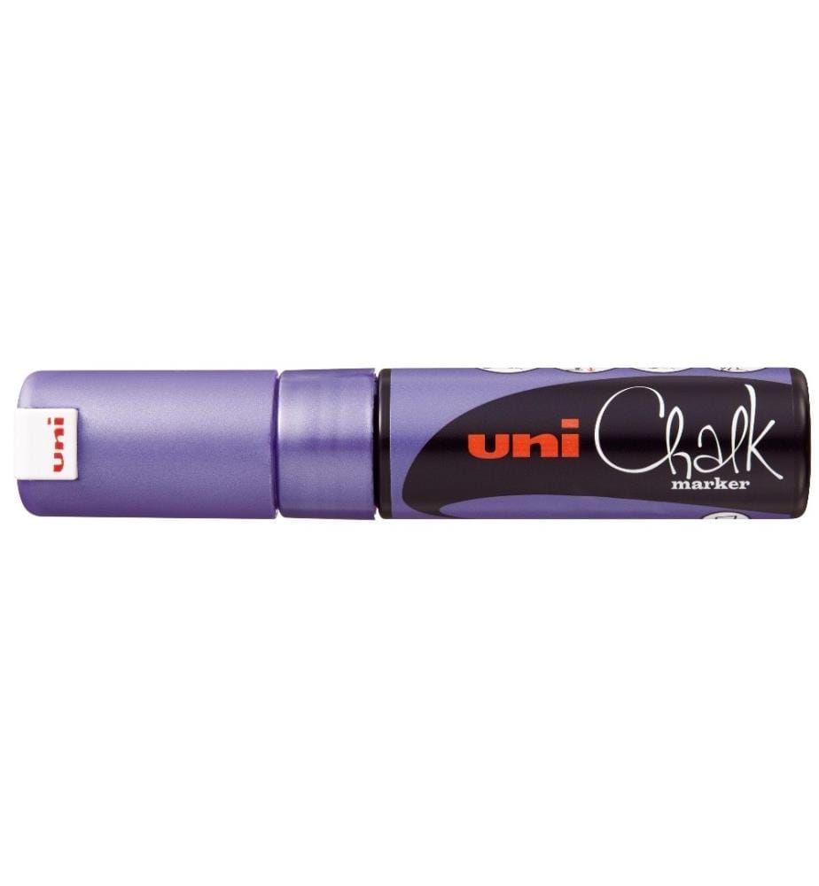 UNI - Marqueur craie liquide UNI - CHALK 8 mm Metallic Violet