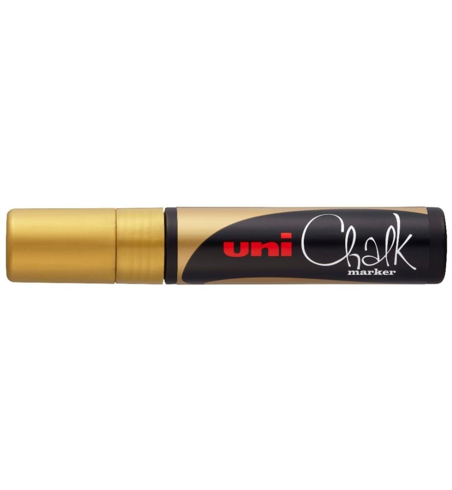 UNI - Marqueur craie liquide UNI - CHALK 15 mm Doré