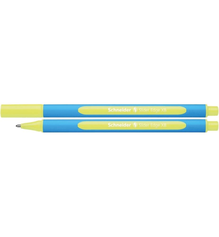 SCHNEIDER - Stylo bille Slider Edge Jaune10 pièces