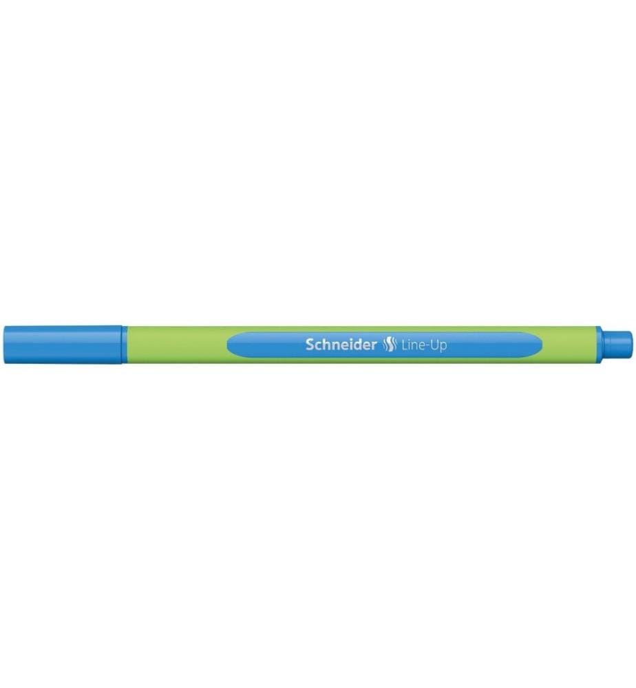SCHNEIDER - Fineliner Line-Up 0.4 mm, Bleu clair, 10 pièces