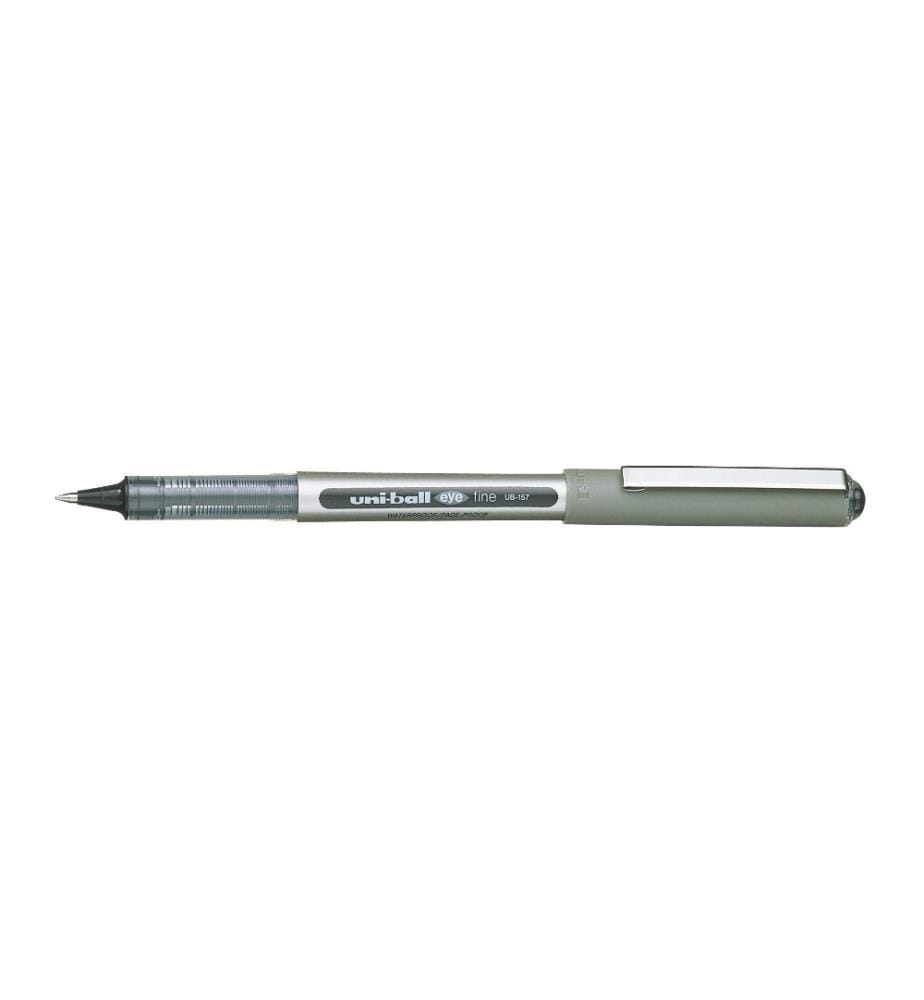 UNI - Stylo à bille roulante UNI -BALL EYE Fine 0.7 mm Noir