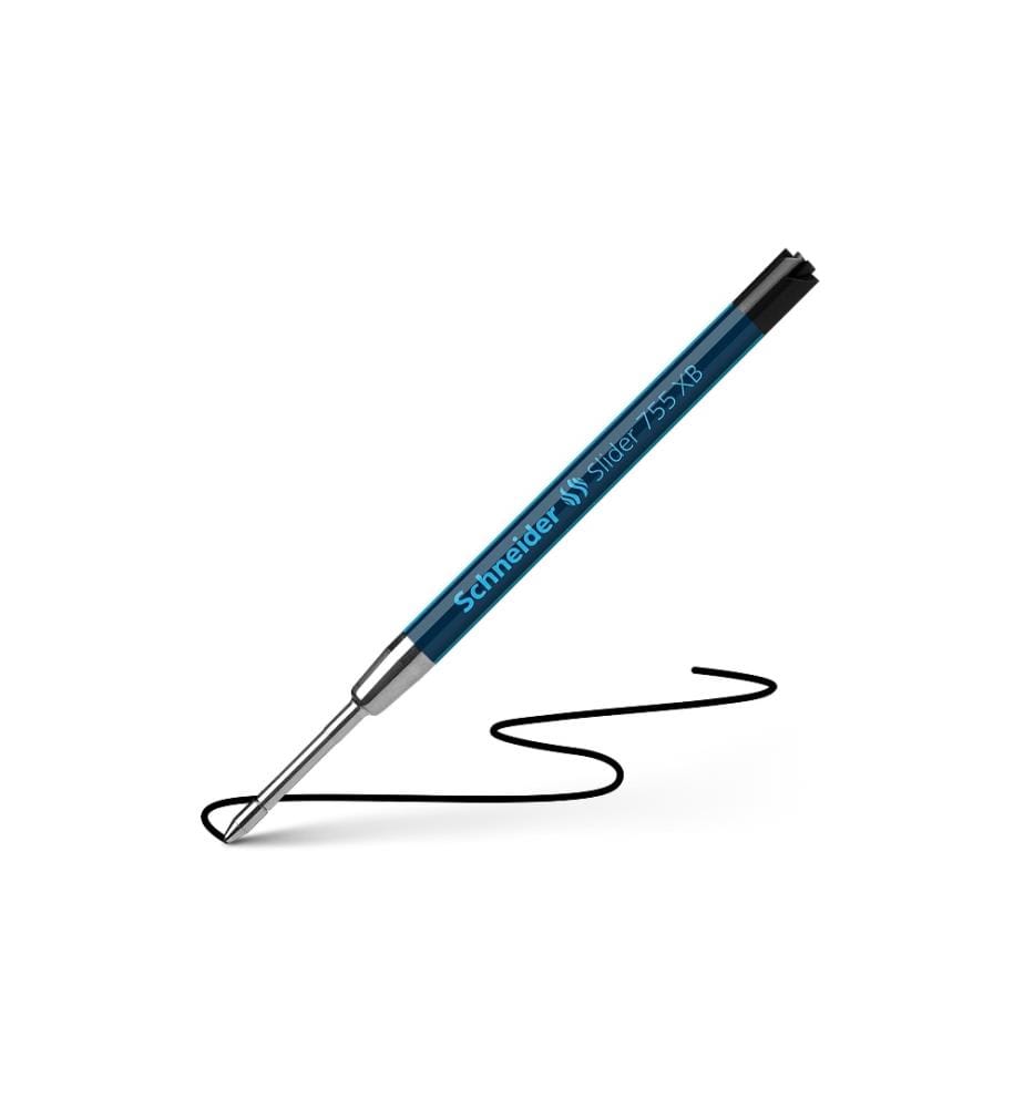 SCHNEIDER - Mine de crayon 755XB Slider 0.7 mm, Noir