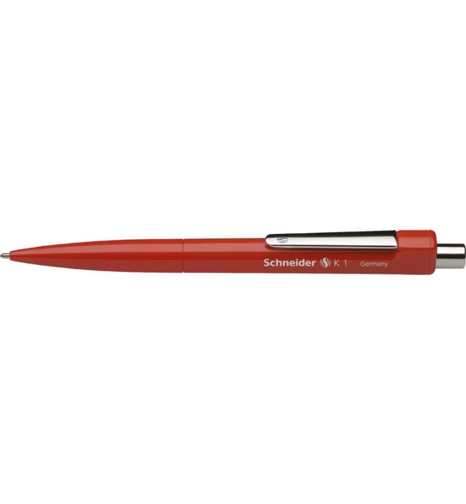 SCHNEIDER - Stylo bille K1 20 pièces, rouge