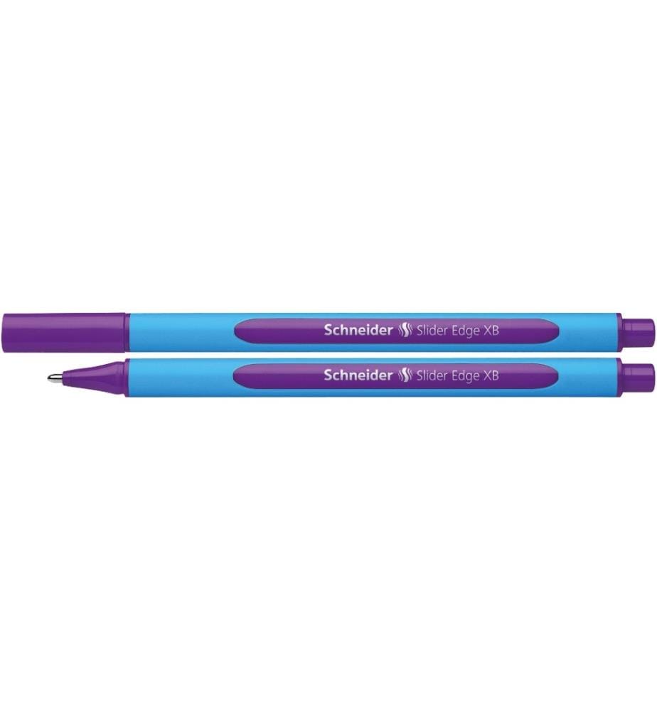SCHNEIDER - Stylo bille Slider Edge Extra-large (XL), Violet, 10 pièces