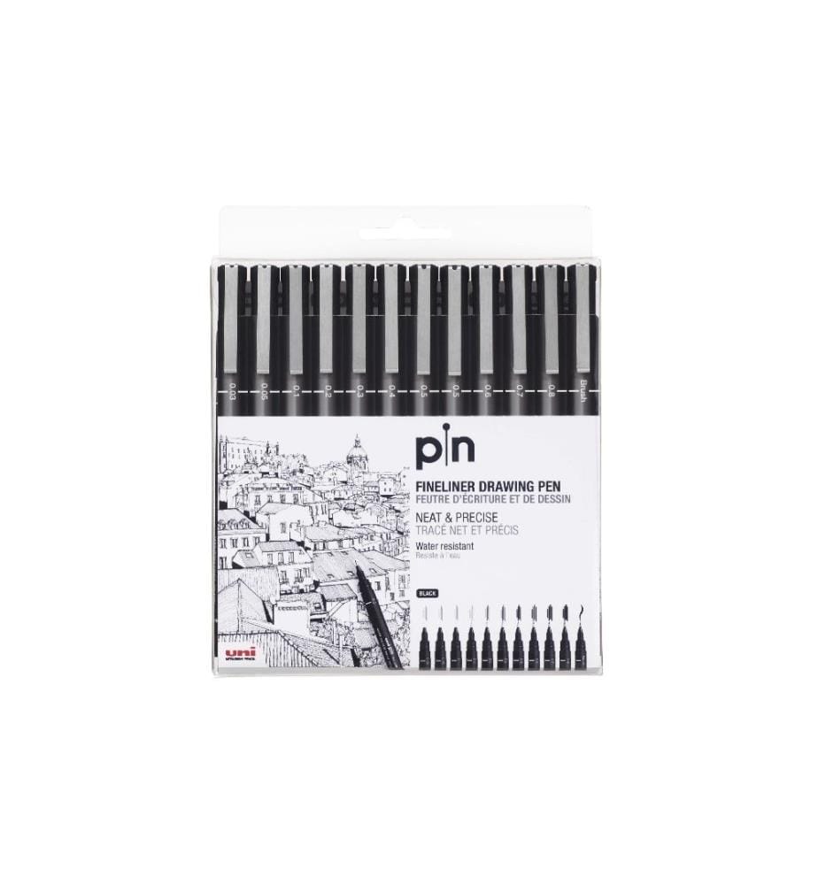 UNI - Fineliner PIN Noir