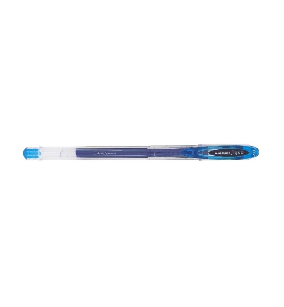 UNI - Stylo à encre gel UNI -BALL SIGNO Gel-Ink Standard 0.7 mm bleu clair