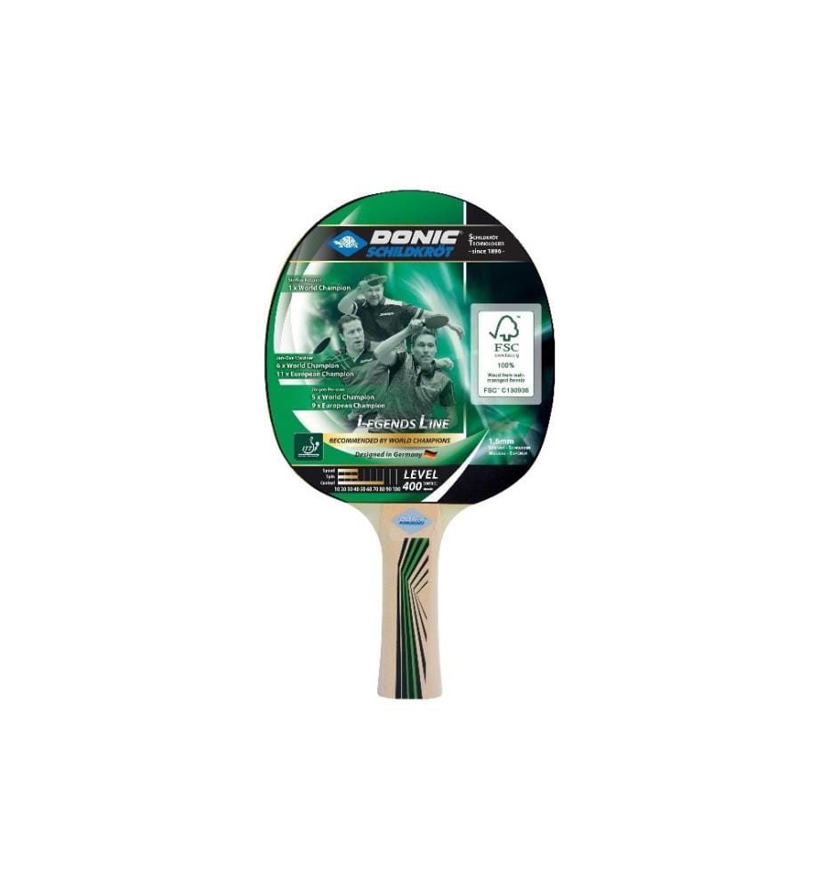 DONIC SCHILDKRÖT - Raquette de ping-pong Legends 400