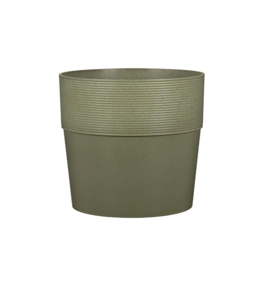 SCHEURICH - Pot de fleur Groove 12,7 cm, Kaki