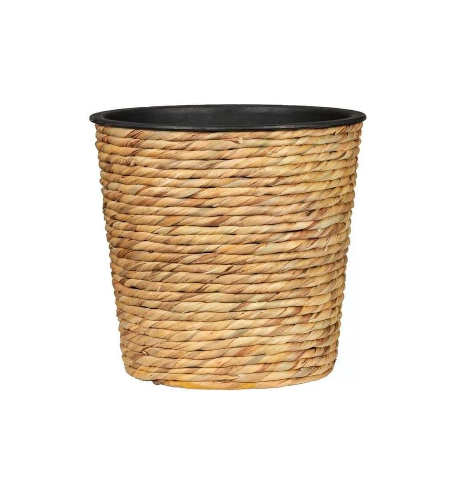 SCHEURICH - Pot de plantes avec insert en plastique 16 x 14 cm, Nature