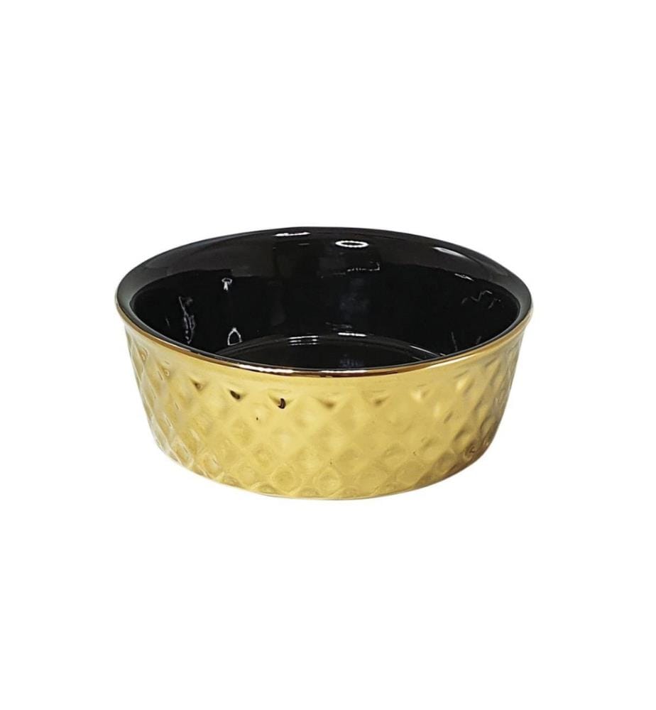 NOBBY - Écuelle en céramique Or Ø 15 cm, 0.5 I