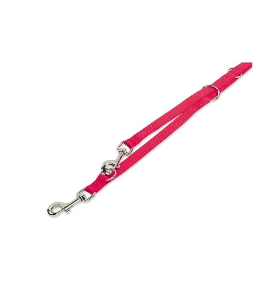 NOBBY - Laisse de chien Classic L, 2 m, 25 mm, rouge