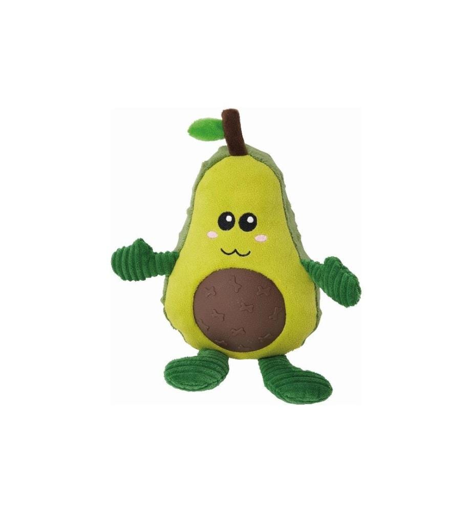 NOBBY - Jouet pour chien Légume en peluche Avocado, 25 cm, vert