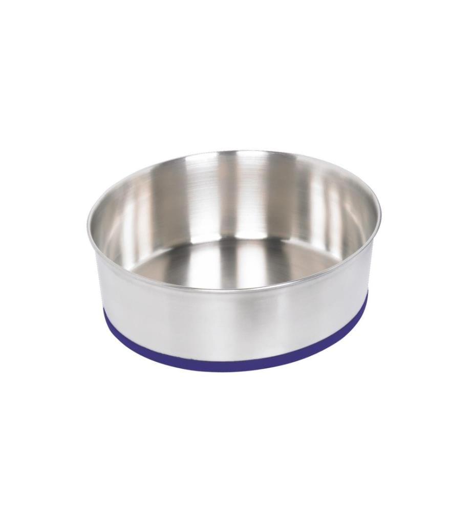 NOBBY - Ecuelle en acier inoxydable Heavy 0.95 l, 17 cm, antidérapant