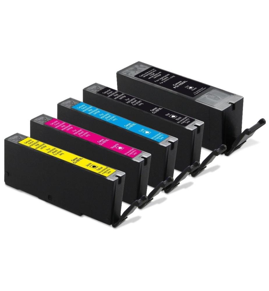 GENERIC INK - Encre Canon PGI-550 XL Multipack noir/Cyan/Magenta/Yellow