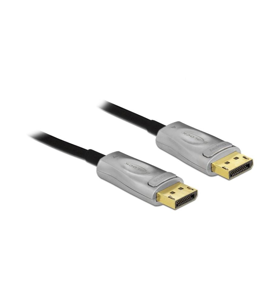 DELOCK - Câble optique DisplayPort - DisplayPort, 50 m, 8K 60 Hz